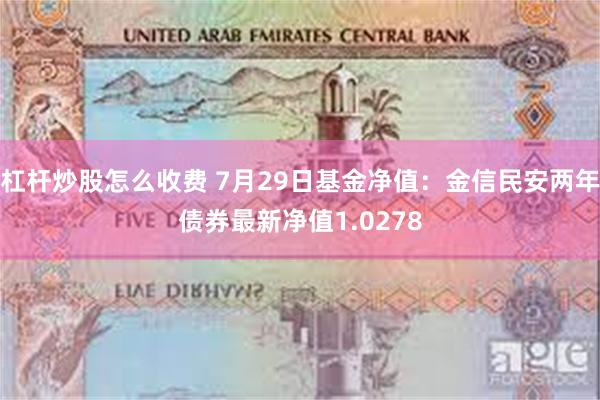 杠杆炒股怎么收费 7月29日基金净值：金信民安两年债券最新净值1.0278