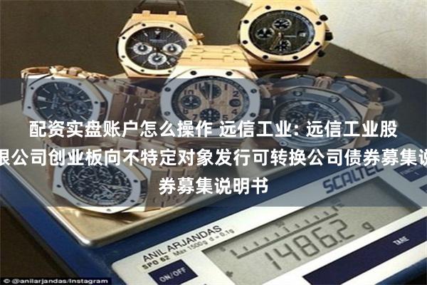 配资实盘账户怎么操作 远信工业: 远信工业股份有限公司创业板向不特定对象发行可转换公司债券募集说明书