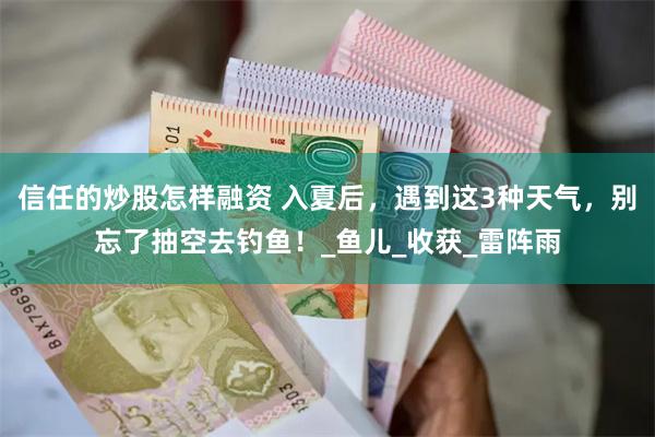 信任的炒股怎样融资 入夏后，遇到这3种天气，别忘了抽空去钓鱼！_鱼儿_收获_雷阵雨
